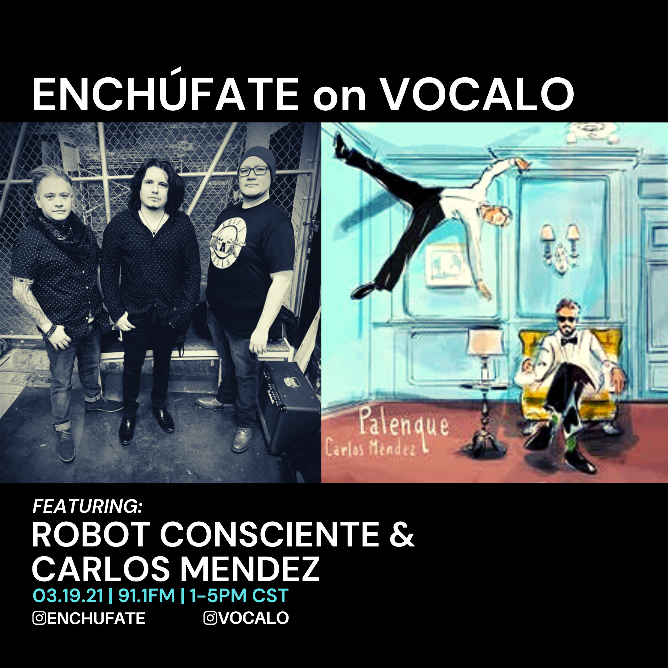 Jamming With The Sounds Of Robot Consciente & Carlos Mendez