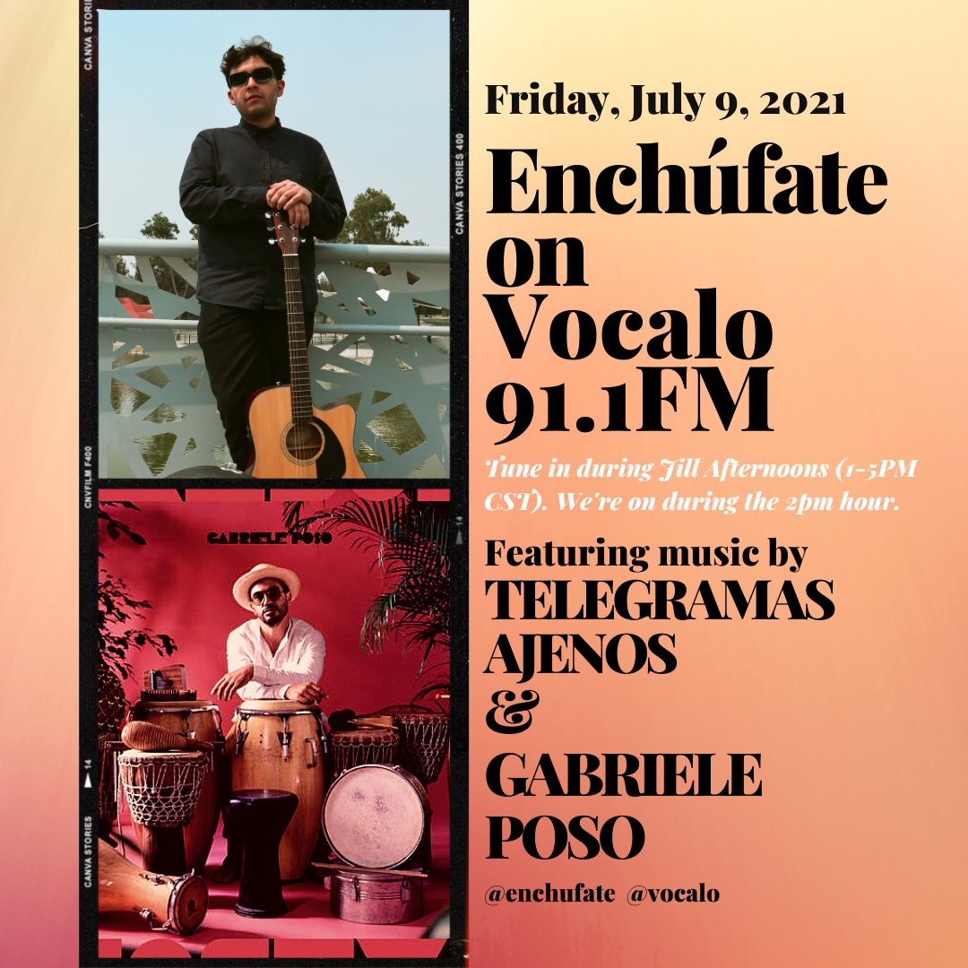 Enchúfate Spotlights Telegramas Ajemos And Gabriele Poso