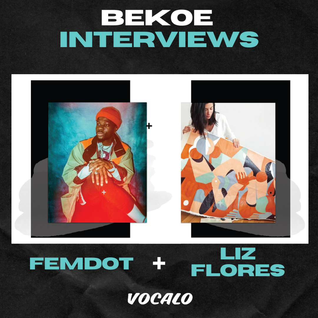 Femdot & Liz Flores Join Forces Creating Music/Art Intersectionality