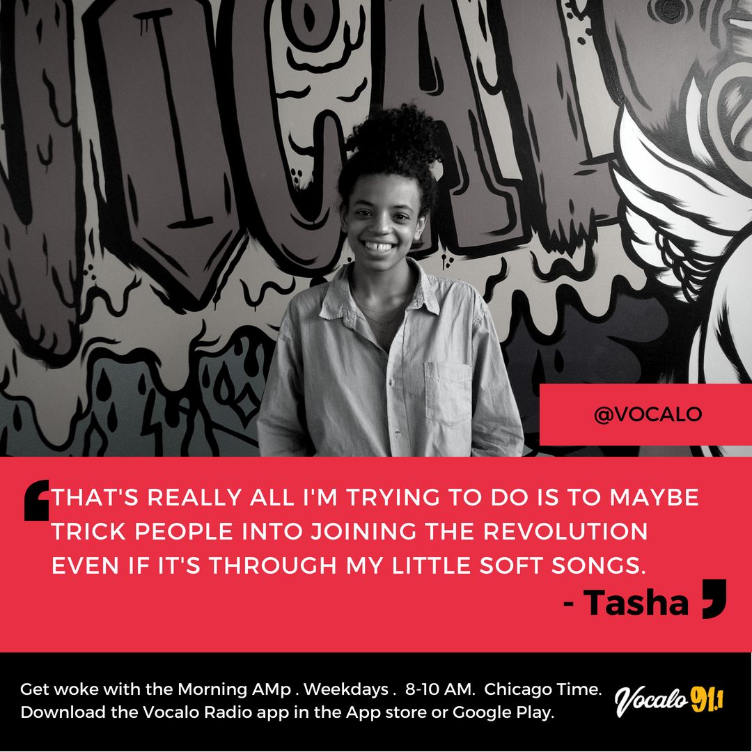 Tasha talks activism, music and radical softness