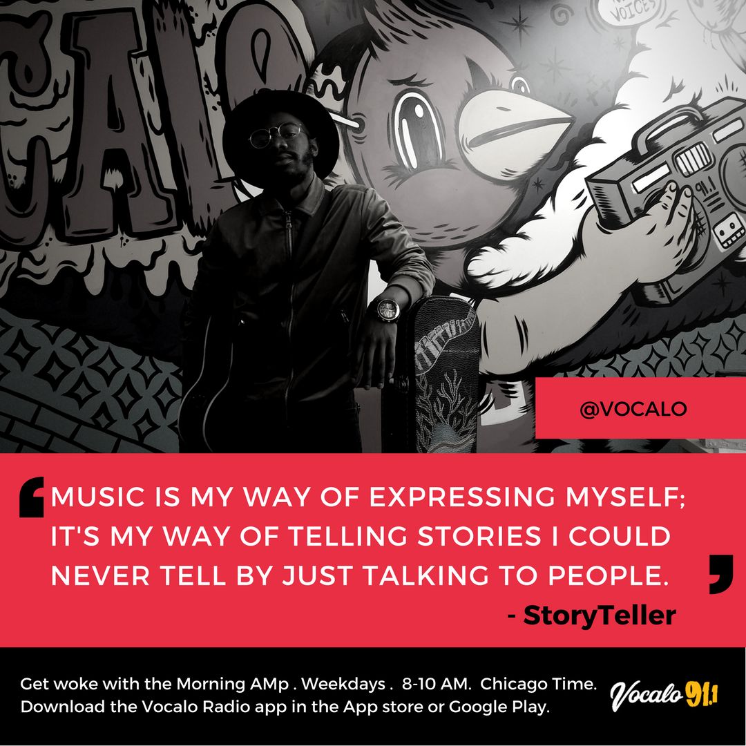 From refugee camps to American Idol, StoryTeller recounts his musical journey