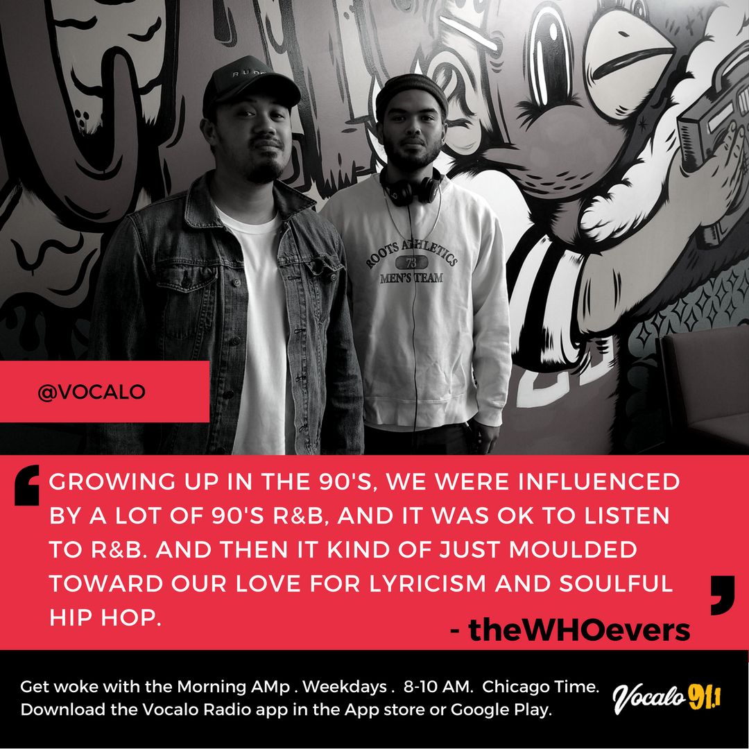 theWHOevers discuss the origins of their R&B tinged soulful Hip Hip sound