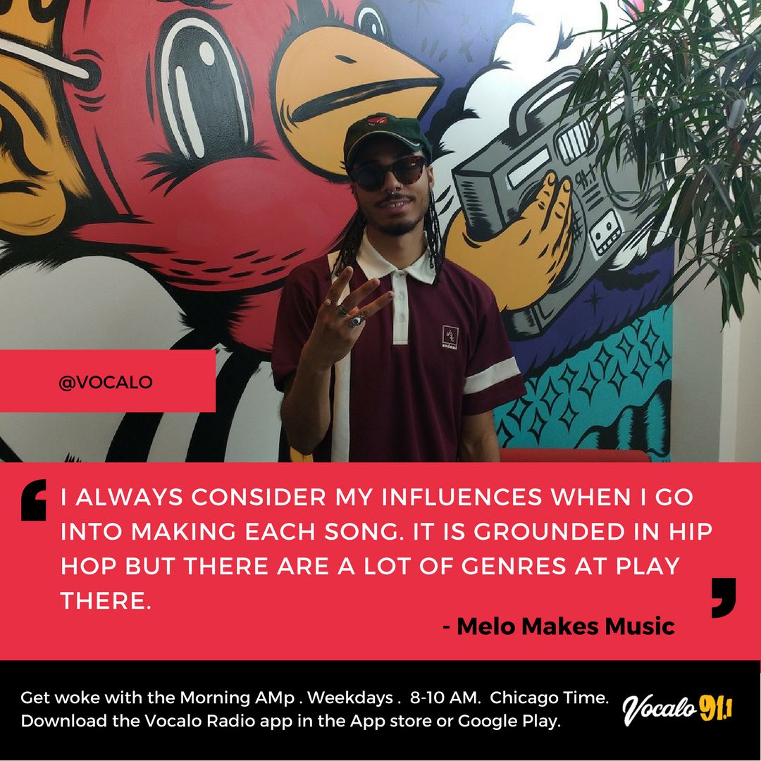 Melo Makes Music discusses open mindedness when it comes to his influences and teases next release